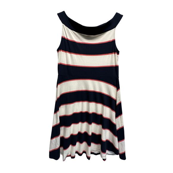 Tommy Hilfiger Nautical Stripe Fit & Flare Dress | Size L - Picture 5 of 9